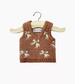 Leonardo Knitted Cowboy Vest for Minikane Baby Dolls