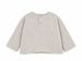 Oat Melange Polar Fleece Sweater by PLAY UP