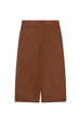 Chocolate Brown Corduroy Trousers by Tinycottons