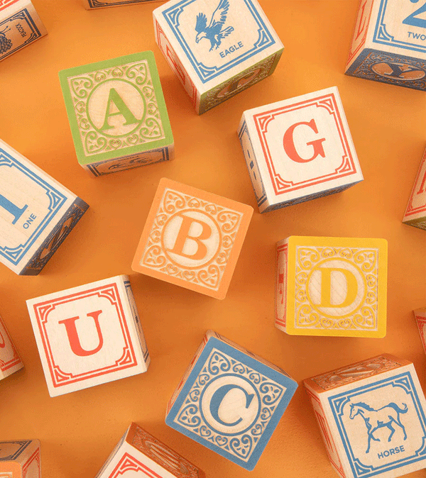 Classic ABC Blocks by Uncle Goose