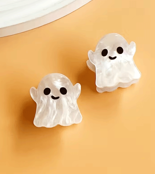 Halloween Ghost Claw Hair Clip