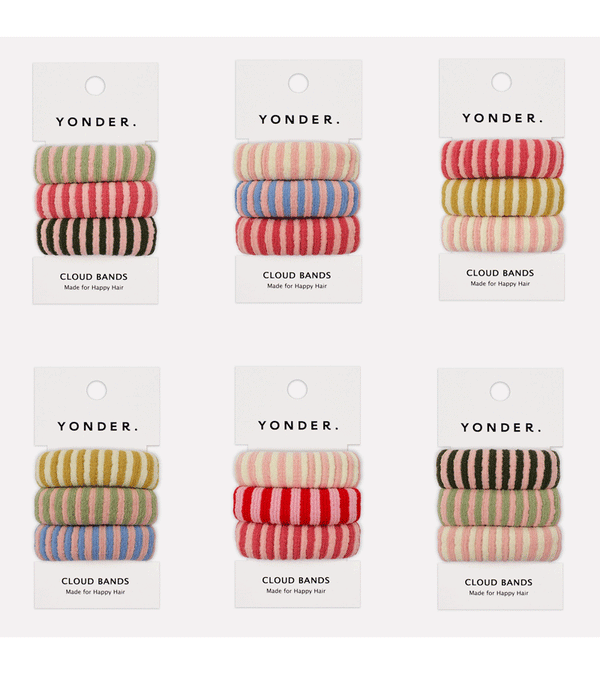 Set of 3 Cloud Bands by Yonder