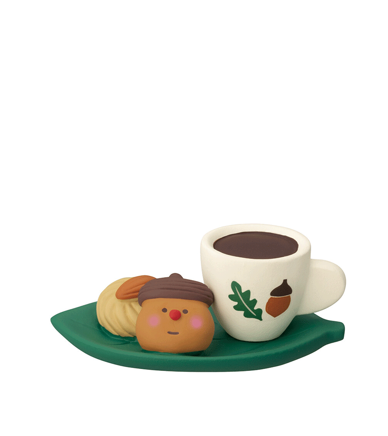 Acorn Coffee Snack Set by Concombre