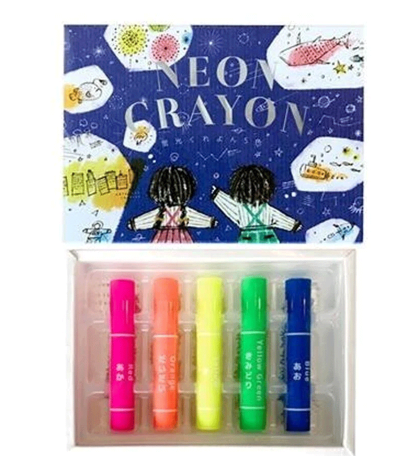 Neon Crayons by Kokuyo