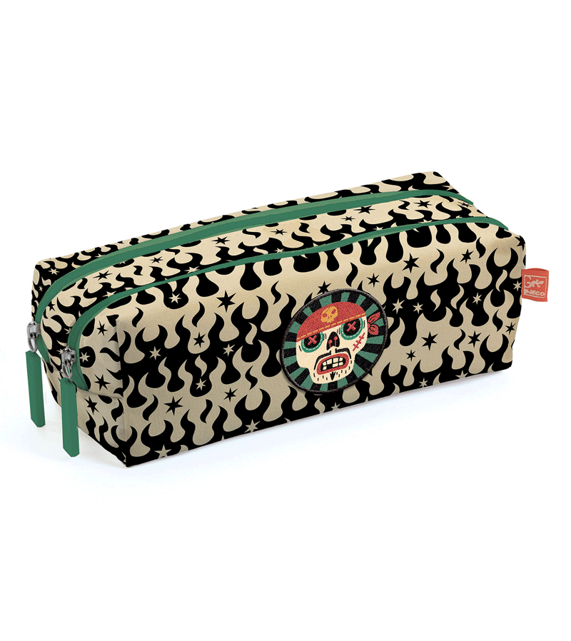 Skull Pencil Case by Djeco