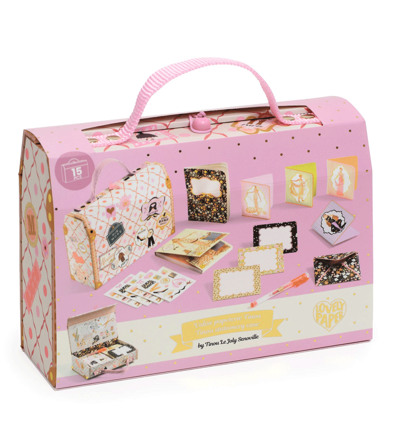Tinou Stationery Case by Djeco