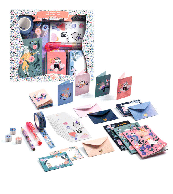 Cecile Mini Stationary Set by Djeco