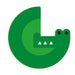 A - Z individual Wooden Graphic Animal Letters by Djeco