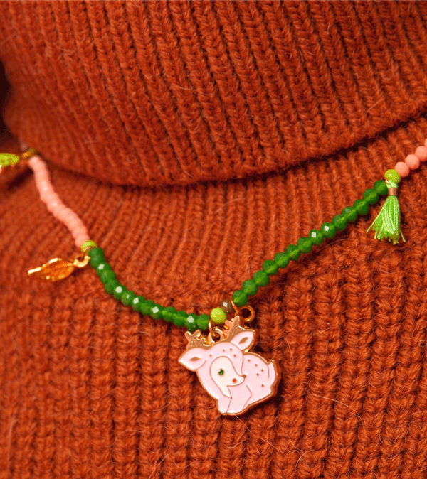 Sylvia Necklace by Djeco Plume Range