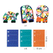 Afrika Mosaics Art Set by Djeco