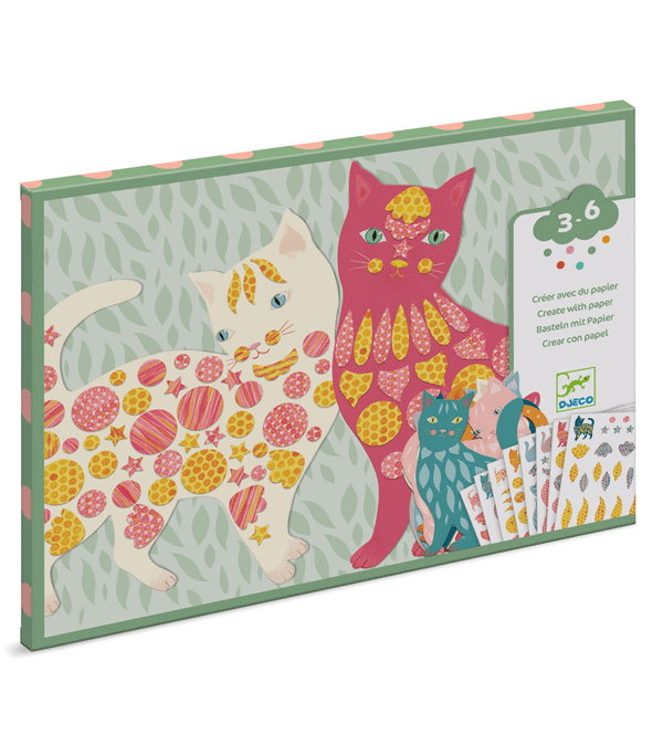 Elodie's Pretty Cats Art Set by Djeco