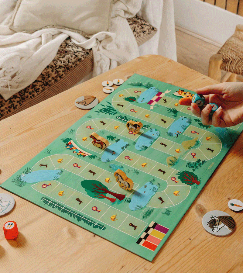 Caballo Board Game by Djeco