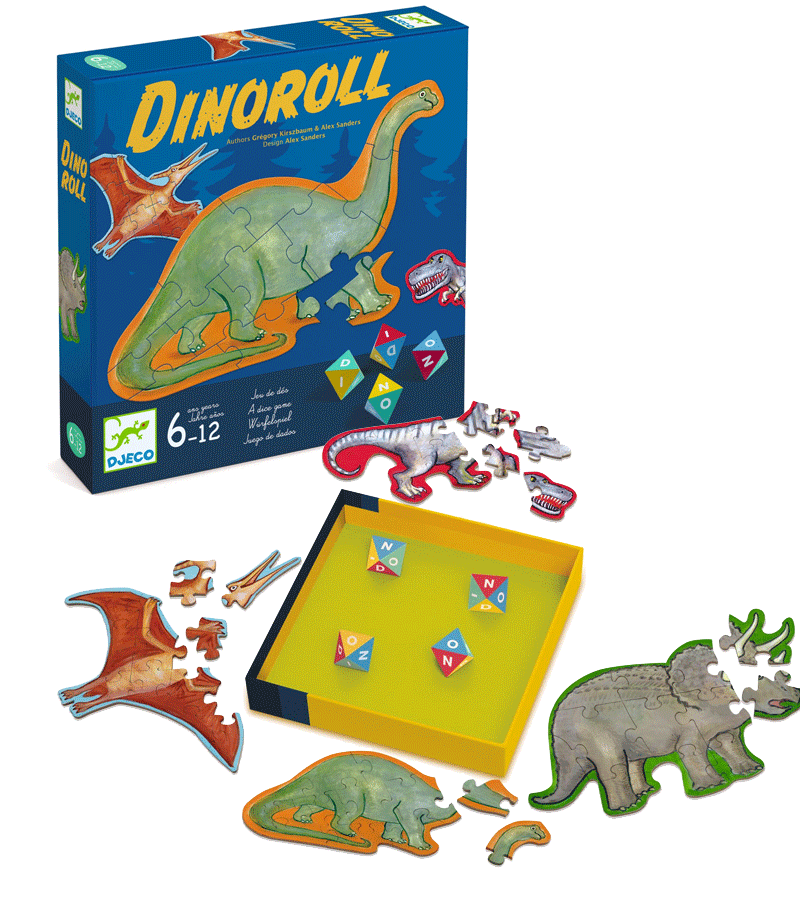 Dinoroll Game by Djeco