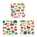 Animals Everywhere! 60 Felt Stickers by Djeco