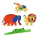 Animals Everywhere! 60 Felt Stickers by Djeco