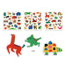 Animals Everywhere! 60 Felt Stickers by Djeco