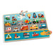 Puzzlo Vroom Wooden Puzzle by Djeco