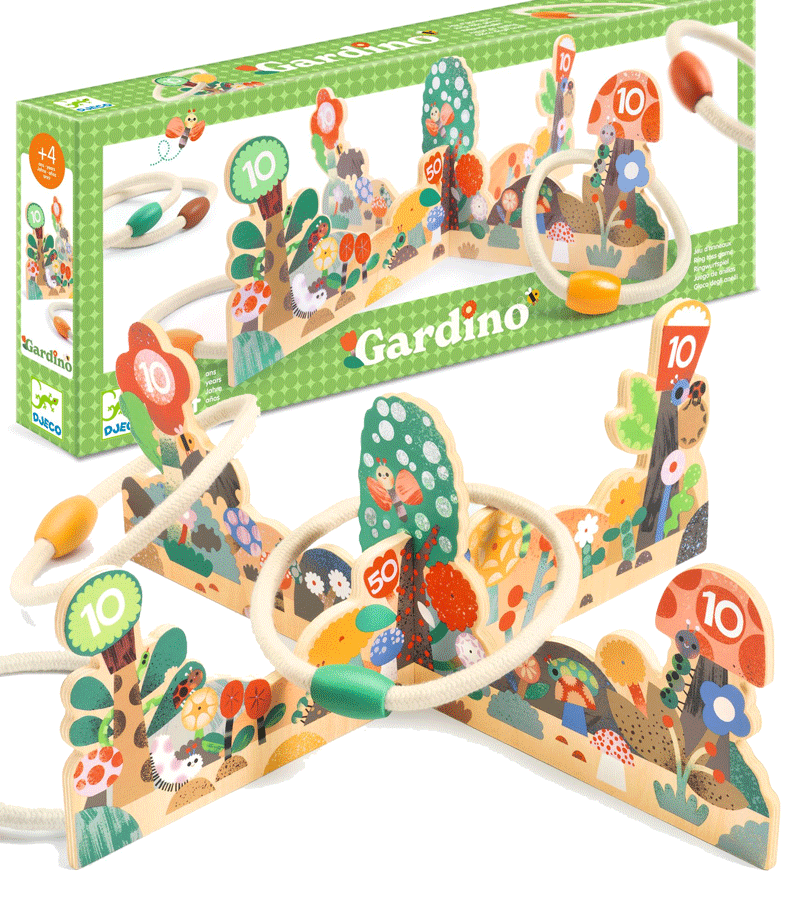 Gardino Wooden Ring Toss Game by Djeco