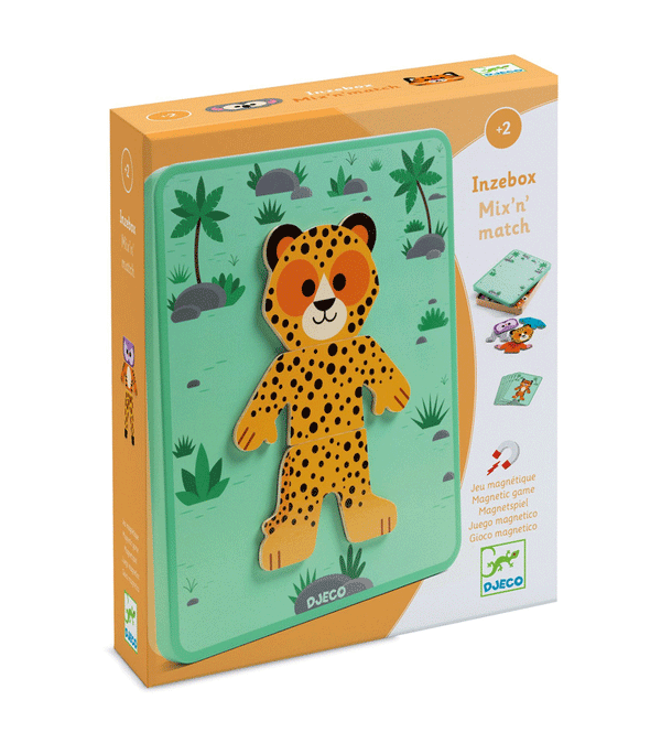 Inzebox Mix'n'match Magnetic Toy by Djeco