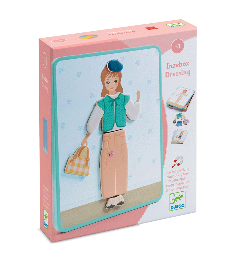 Inzebox Dressing Magnetic Toy by Djeco
