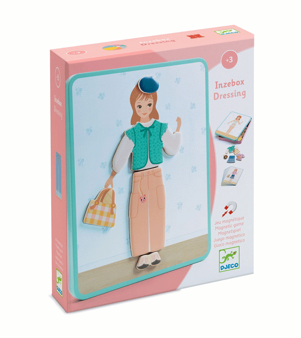 Inzebox Dressing Magnetic Toy by Djeco