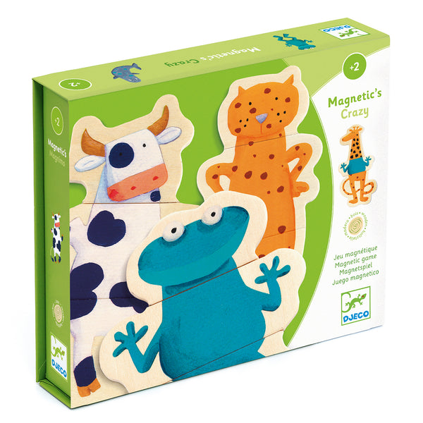 Crazy Animals Magnetics by Djeco