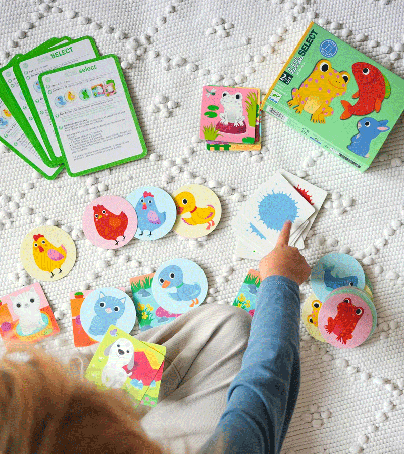 Card Game for Toddlers Little Select by Djeco