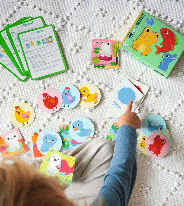 Card Game for Toddlers Little Select by Djeco