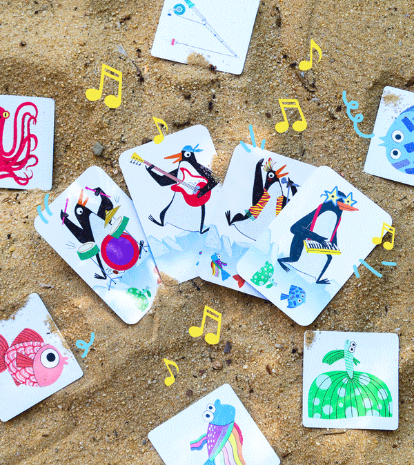 Rock Band Card Game by Djeco