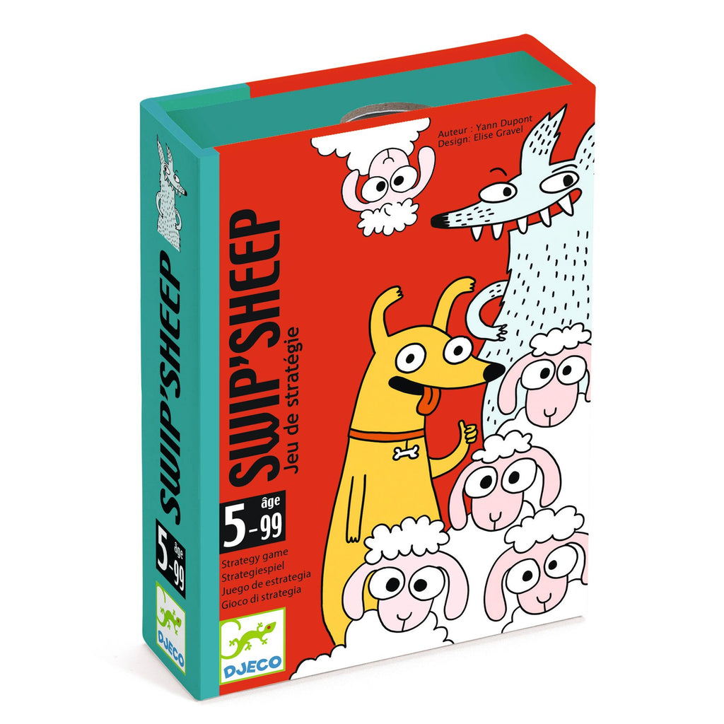 Swip'Sheep Card Game by Djeco
