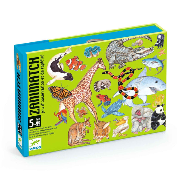 Zanimatch Card Game by Djeco