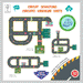 26 pcs Circuit Crazy Motors Puzzle by Djeco