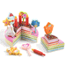 Happy Birthday Wooden Play Cake by Djeco
