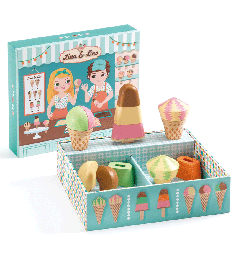 Lina & Lino Ice Cream Shop by Djeco