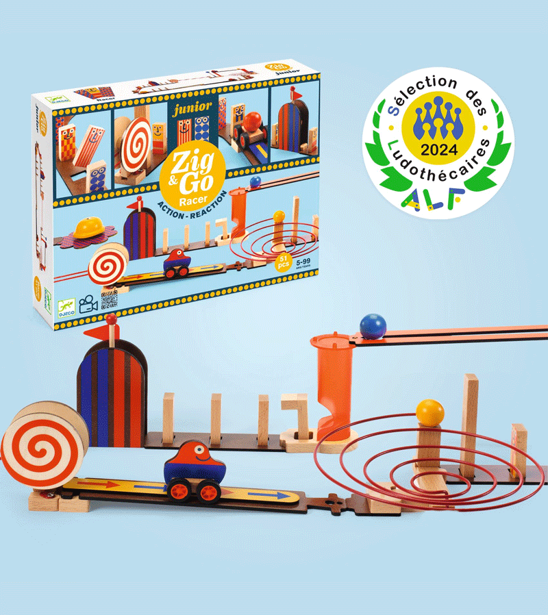 51 pcs 51 pcs Zig & Go Junior by Djeco