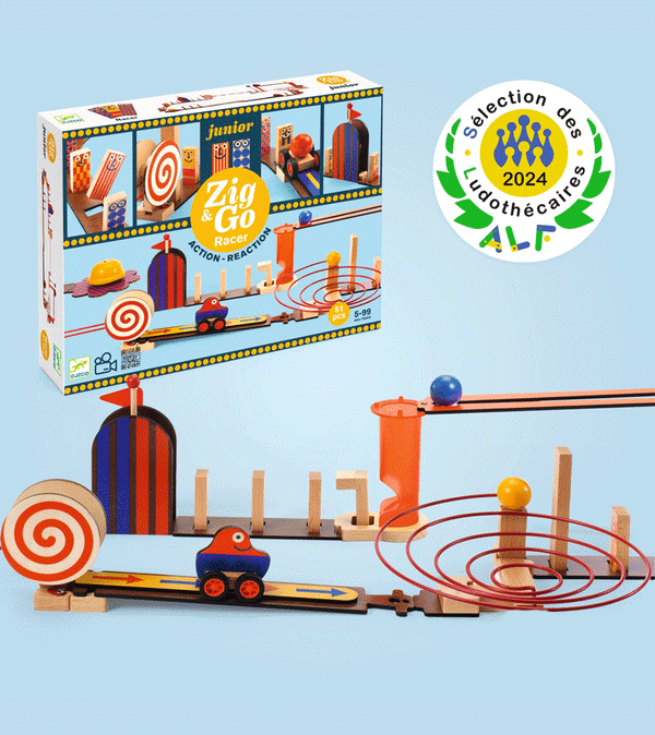 51 pcs 51 pcs Zig & Go Junior by Djeco