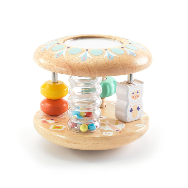 BabyTutti Baby Activity Rattle Toy by Djeco