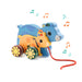 Gabi & Sam Wooden Musical Pull Along by Djeco