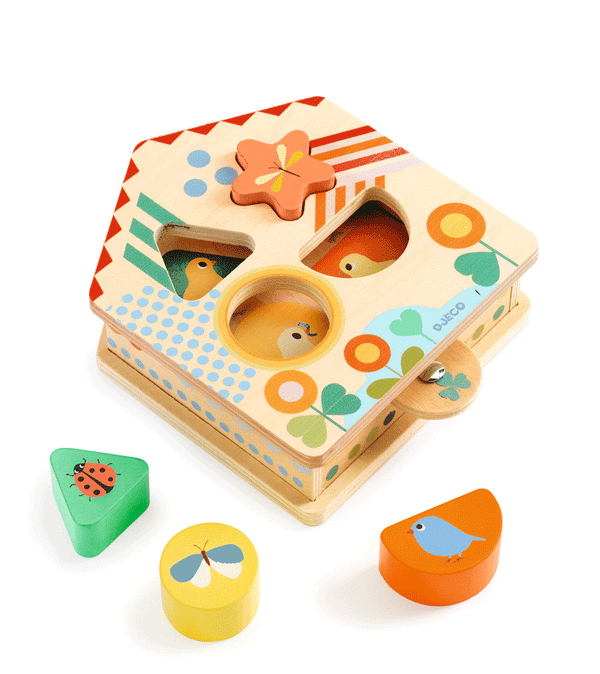 Cachaboom Wooden Sorting Box by Djeco