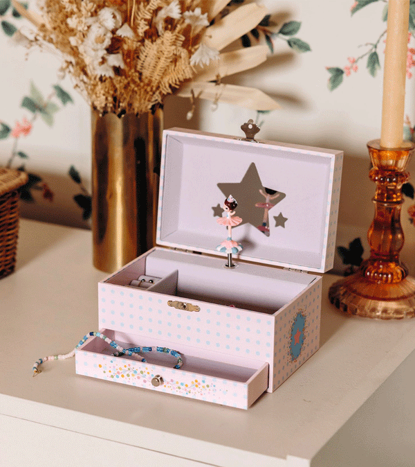 The Ballerina's Tune Musical Jewellery Box by Djeco