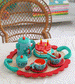 Fox's Tea Party Wooden Tea Set by Djeco