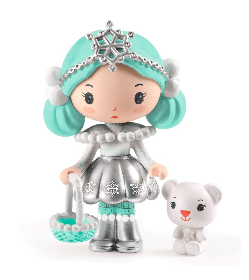Snow & Nours Tinyly Doll Figure by Djeco
