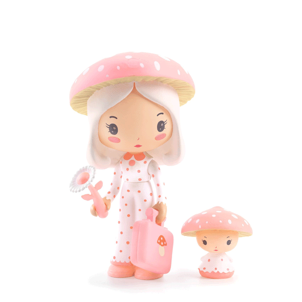 Amy & Mushy Figures from Tinyly by Djeco