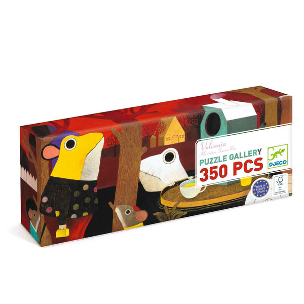 350 pcs Volcania  Gallery Puzzle by Djeco
