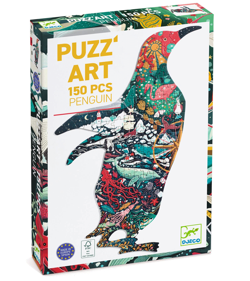 150 pcs Penguin Puzz' Art Puzzle by Djeco