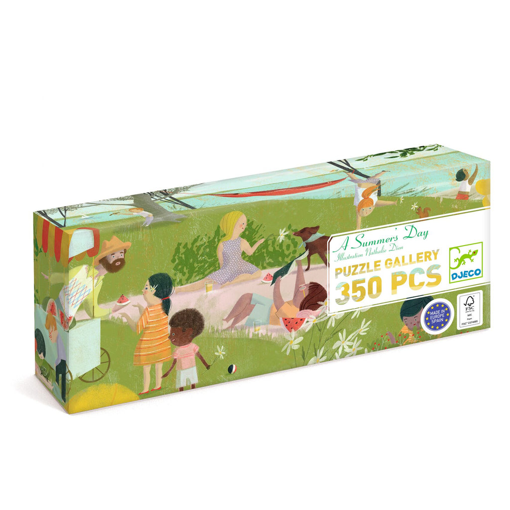 350 pcs A Summer’s Day Gallery Puzzle by Djeco