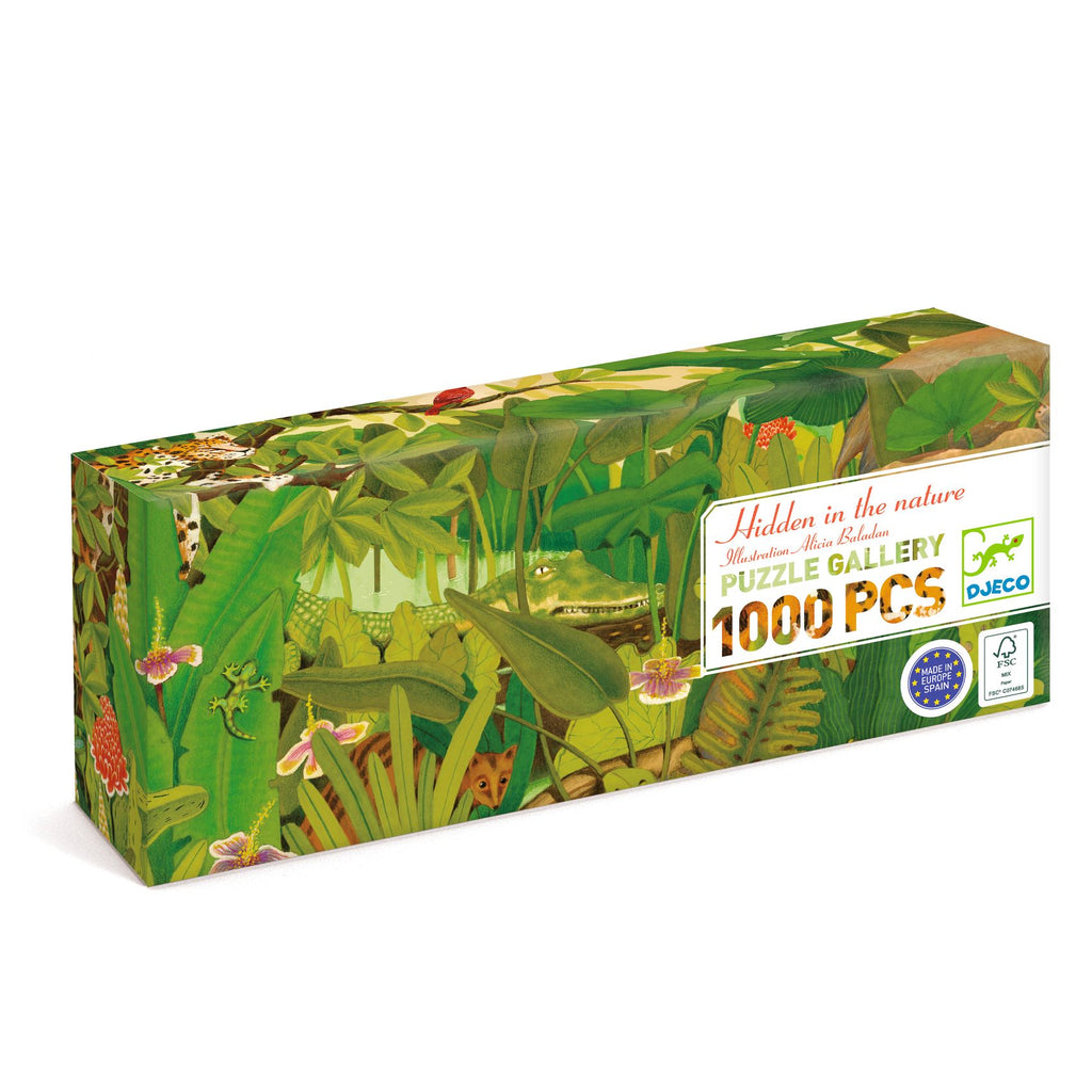 1000 pcs Hidden in the Nature Gallery Puzzle by Djeco