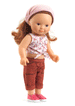 Pomea Burgundy Outfit Doll's Clothes by Djeco