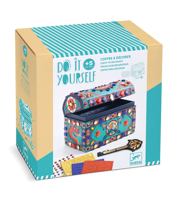 DIY Super Treasure Chest to Create by Djeco