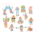 Monsters Color Assemble Play by Djeco